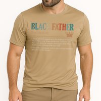 Black Father Definition Fathers Day Cooling Performance Crew T-Shirt