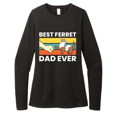 Best Ferret Dad Ever Womens CVC Long Sleeve Shirt