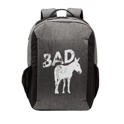 Bad Funny Donkeys Back Rude Party Vector Backpack
