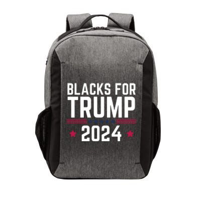 Blacks For Donald Trump 2024 Presidential Election Republican Vector Backpack