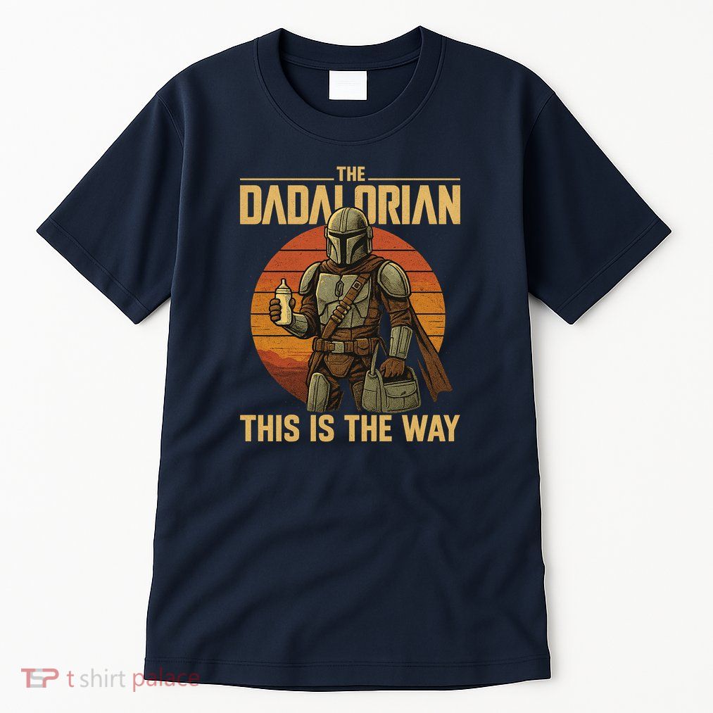 Best Fathers Day Dad The Dadalorian Tall T-Shirt
