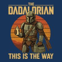 Best Fathers Day Dad The Dadalorian Bucket Hat