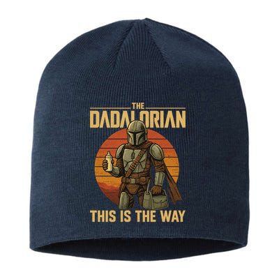 Best Fathers Day Dad The Dadalorian Sustainable Beanie