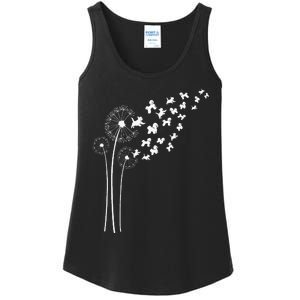 Bichon Frise Dandelion Flower For Dandelions And Dog Lover Ladies Essential Tank