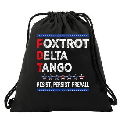 Bear Foxtrots Deltas Tangos Funny Bear Foxtrots Deltas Tango Drawstring Bag