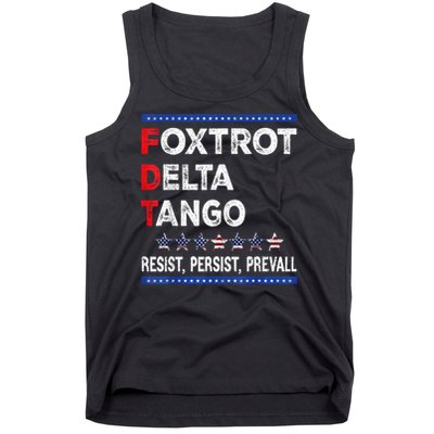 Bear Foxtrots Deltas Tangos Funny Bear Foxtrots Deltas Tango Tank Top