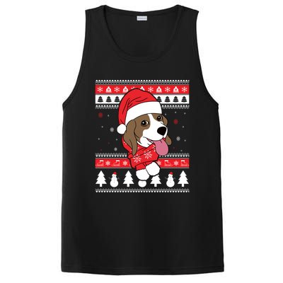 Beagle Funny Dog Ugly Christmas Gift Cute Gift PosiCharge Competitor Tank