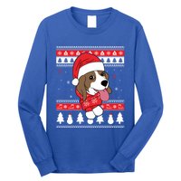 Beagle Funny Dog Ugly Christmas Gift Cute Gift Long Sleeve Shirt