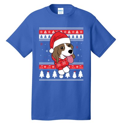 Beagle Funny Dog Ugly Christmas Gift Cute Gift Tall T-Shirt