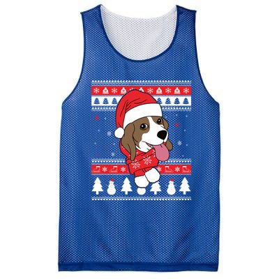 Beagle Funny Dog Ugly Christmas Gift Cute Gift Mesh Reversible Basketball Jersey Tank