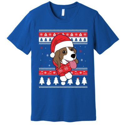 Beagle Funny Dog Ugly Christmas Gift Cute Gift Premium T-Shirt