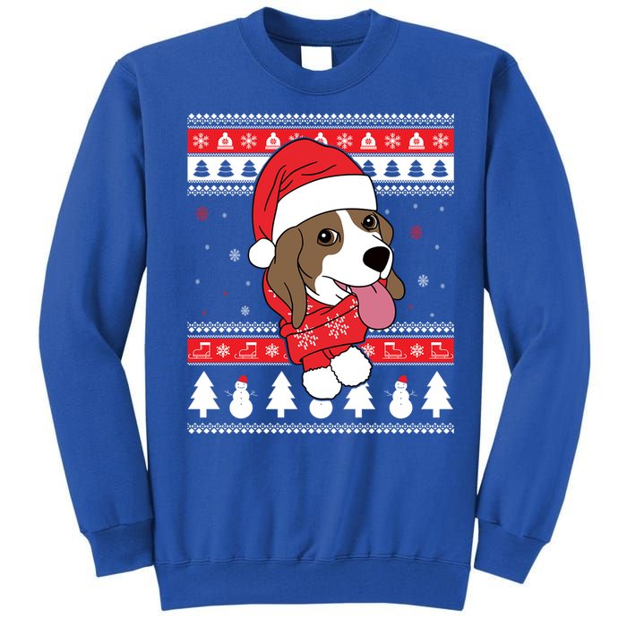 Beagle Funny Dog Ugly Christmas Gift Cute Gift Tall Sweatshirt