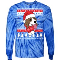 Beagle Funny Dog Ugly Christmas Gift Cute Gift Tie-Dye Long Sleeve Shirt