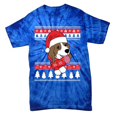 Beagle Funny Dog Ugly Christmas Gift Cute Gift Tie-Dye T-Shirt