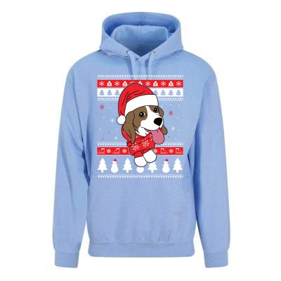 Beagle Funny Dog Ugly Christmas Gift Cute Gift Unisex Surf Hoodie