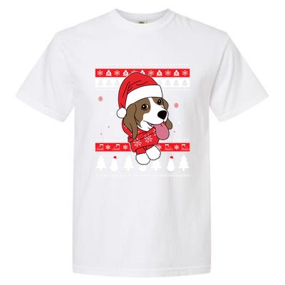 Beagle Funny Dog Ugly Christmas Gift Cute Gift Garment-Dyed Heavyweight T-Shirt