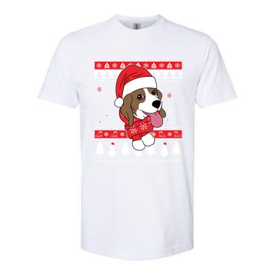 Beagle Funny Dog Ugly Christmas Gift Cute Gift Softstyle CVC T-Shirt