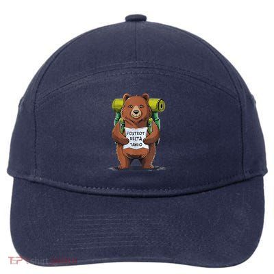 Bear Foxtrots Deltas Tango 7-Panel Snapback Hat