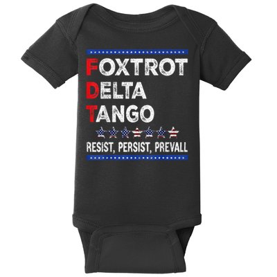 Bear Foxtrots Deltas Tangos Bear Foxtrots Deltas Tango Baby Bodysuit