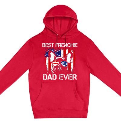 Best Frenchie Dad Ever Premium Pullover Hoodie