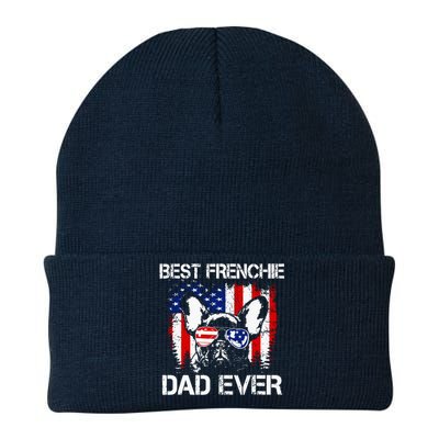 Best Frenchie Dad Ever Knit Cap Winter Beanie