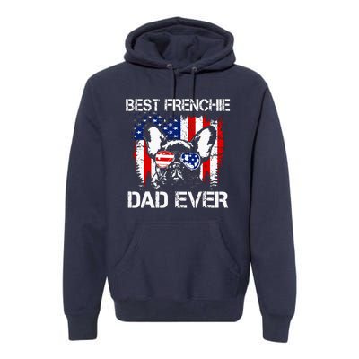 Best Frenchie Dad Ever Premium Hoodie