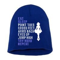 Best Funny Eat Sleep Irish Dance Gift Short Acrylic Beanie