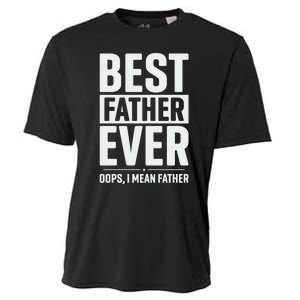 Best Farter Ever Funny Fathers Day Cooling Performance Crew T-Shirt