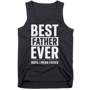 Best Farter Ever Funny Fathers Day Tank Top