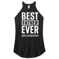 Best Farter Ever Funny Fathers Day Women’s Perfect Tri Rocker Tank