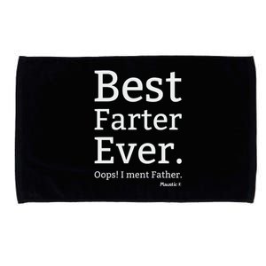 Best Farter Ever I Meant Father Father's Day Microfiber Hand Towel