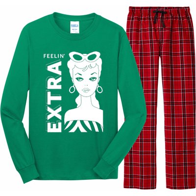 B.arbie Feelin Extra Premium Long Sleeve Pajama Set