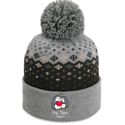 Best Fiance Ever Valentine's Day Gift For Him Cute Penguin The Baniff Cuffed Pom Beanie