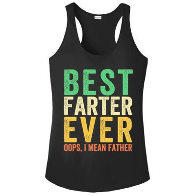 Best Farter Ever Ladies PosiCharge Competitor Racerback Tank