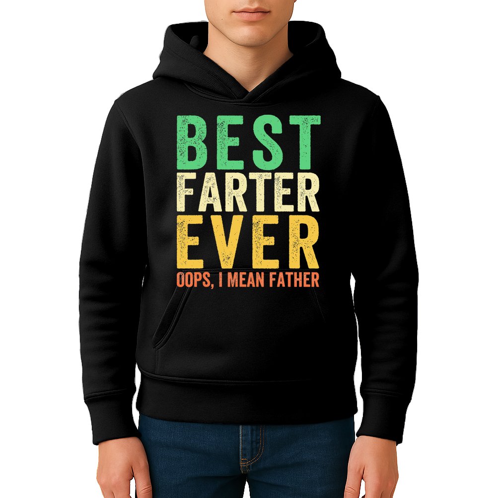 Best Farter Ever Kids Hoodie