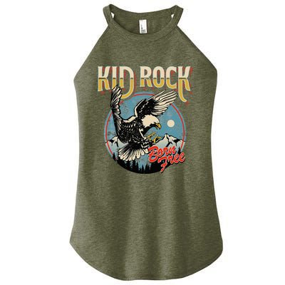 Born Free Eagle Women's Perfect Tri Rocker Tank