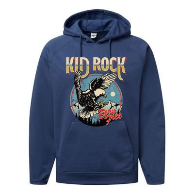 Born Free Eagle Performance Fleece Hoodie