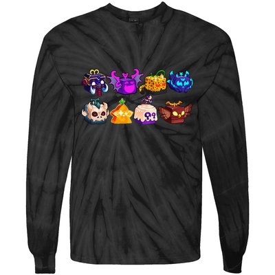 Blox Fruit Essential Tie-Dye Long Sleeve Shirt