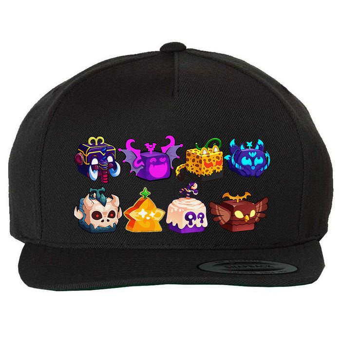 Blox Fruit Essential Wool Snapback Cap