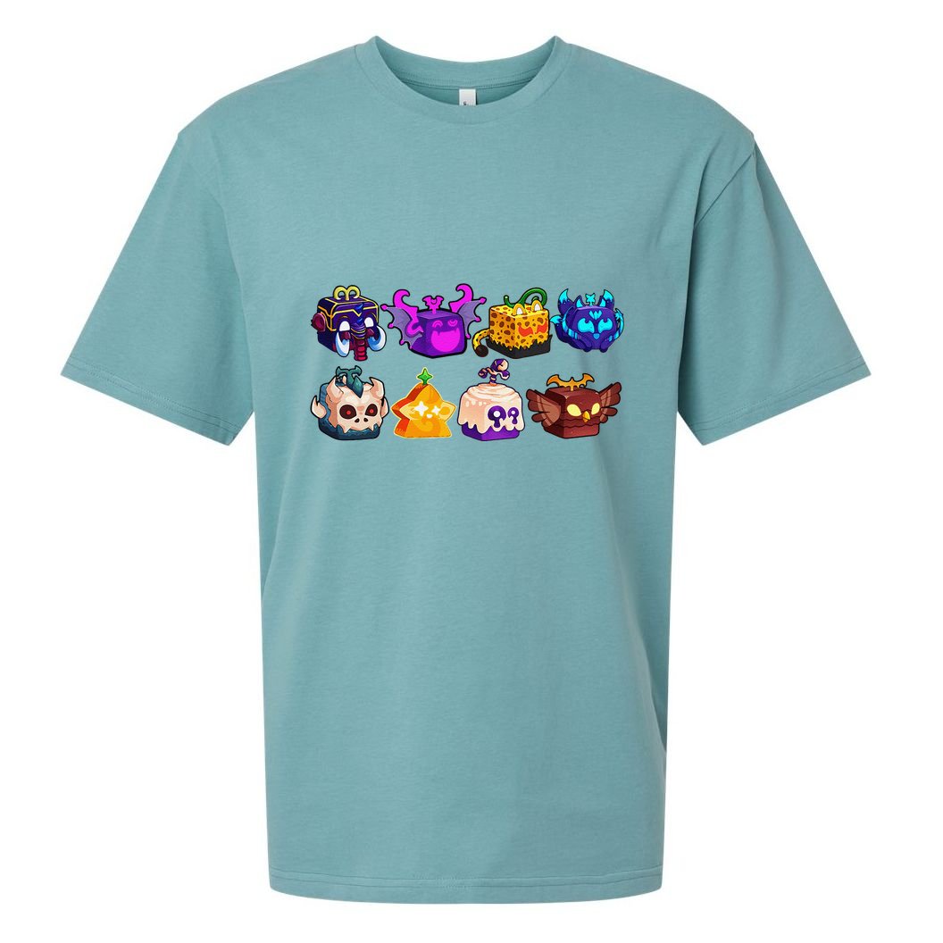 Blox Fruit Essential Sueded Cloud Jersey T-Shirt