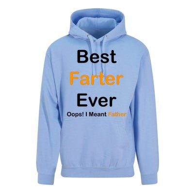 Best Farter Ever Oops I Meant Father Funny Dad Gift Unisex Surf Hoodie