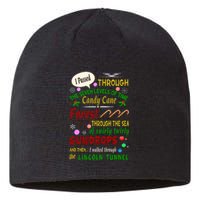 Buddy Funny Elf Christmas Candy Cane Forest, Sea Of Swirly Twirly Gum Drops, An Sustainable Beanie