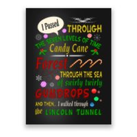 Buddy Funny Elf Christmas Candy Cane Forest, Sea Of Swirly Twirly Gum Drops, An Poster