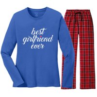 Best Friend Ever Gift Women's Long Sleeve Flannel Pajama Set 