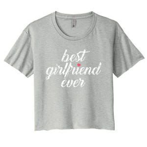 Best Friend Ever Gift Women's Crop Top Tee