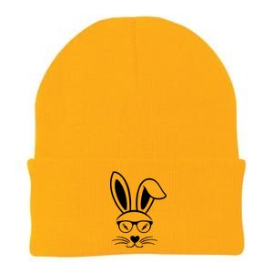 Bunny Face Easter Day Sunglasses Carrot For Knit Cap Winter Beanie