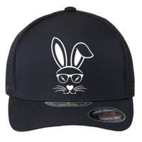 Bunny Face Easter Day Sunglasses Carrot For Flexfit Unipanel Trucker Cap