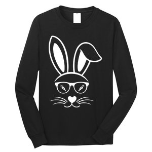 Bunny Face Easter Day Sunglasses Carrot For Long Sleeve Shirt