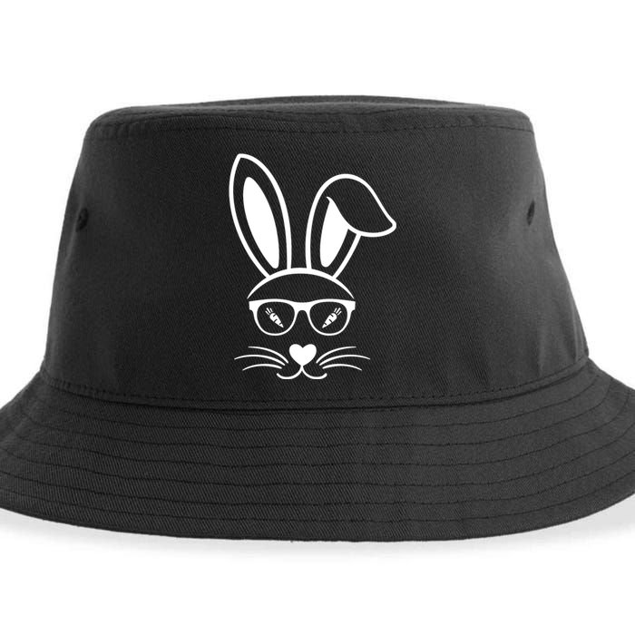 Bunny Face Easter Day Sunglasses Carrot For Sustainable Bucket Hat