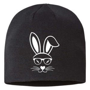 Bunny Face Easter Day Sunglasses Carrot For Sustainable Beanie